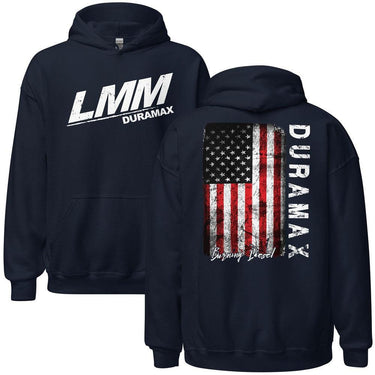 LMM Duramax Hoodie in navy